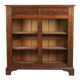 Antique English oak bookcase / shelving unit from the mid-19th century