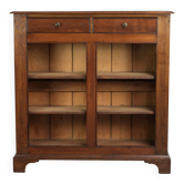 Antique English oak bookcase / shelving unit from the mid-19th century