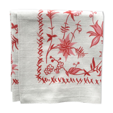 Vintage floral tablecloth