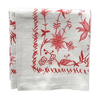 Nappe fleurie vintage