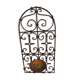 Wrought iron picnic, wall lamp, candleholder