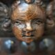 Antique flemish cabinet