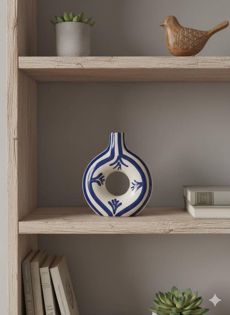 Handmade ceramic vase