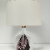 Holmegaard Symmetrisk glass paste lamp base Michaël Bang