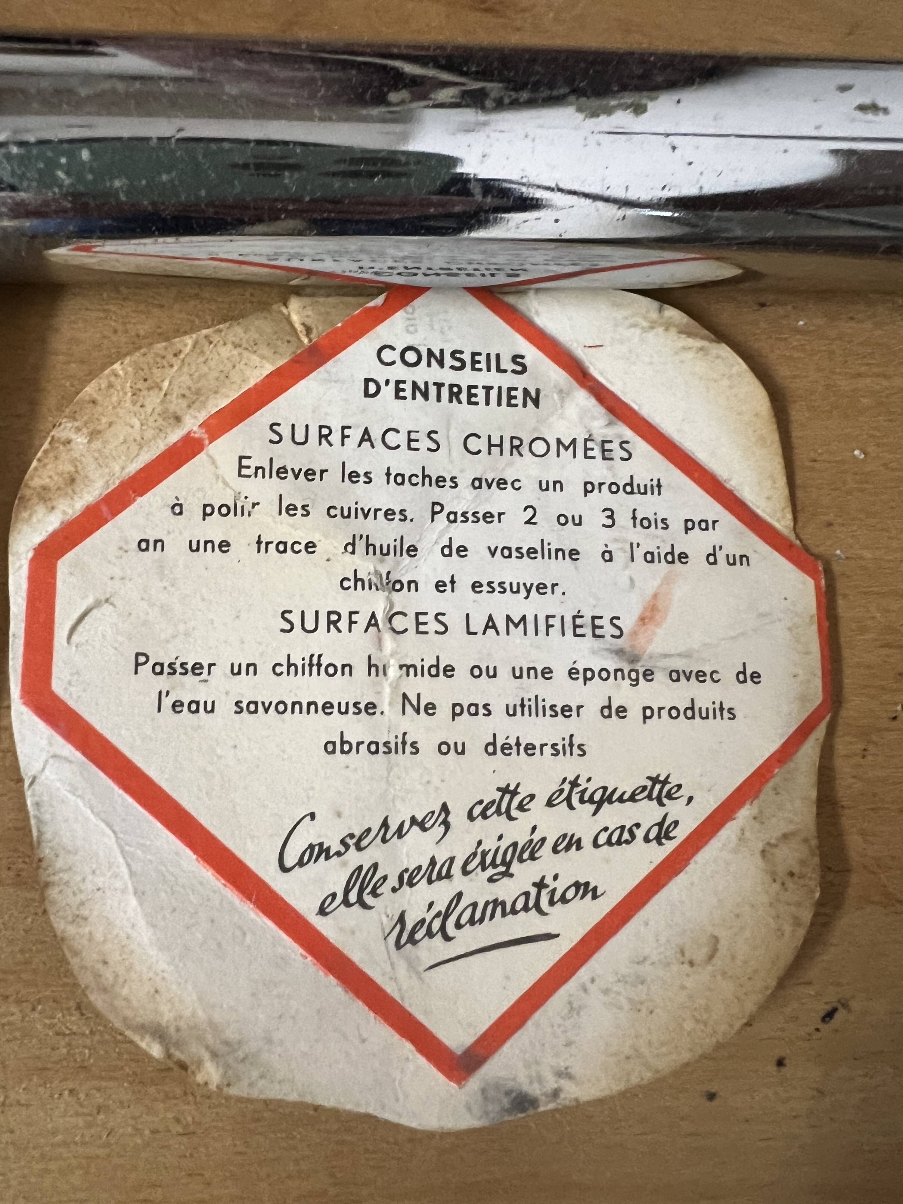 Tublac formica table and chairs set 1970