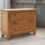 Commode à tiroirs en chêne massif