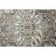 1960s Vintage Persian Handmade Wool Cotton Light Brown Area Rug 283x374