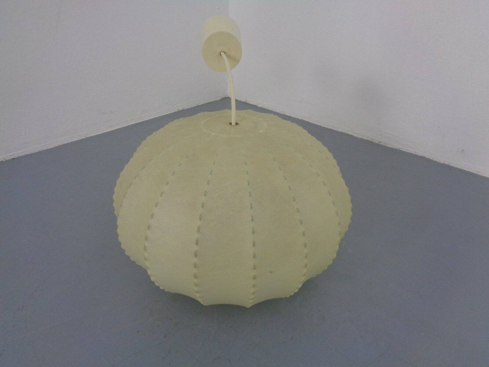 Italian Cocoon Pendant Lamp by Achille & Pier Giacomo Castiglioni, 1960s