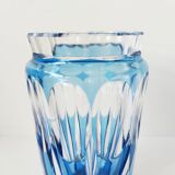Val Saint Lambert crystal vase