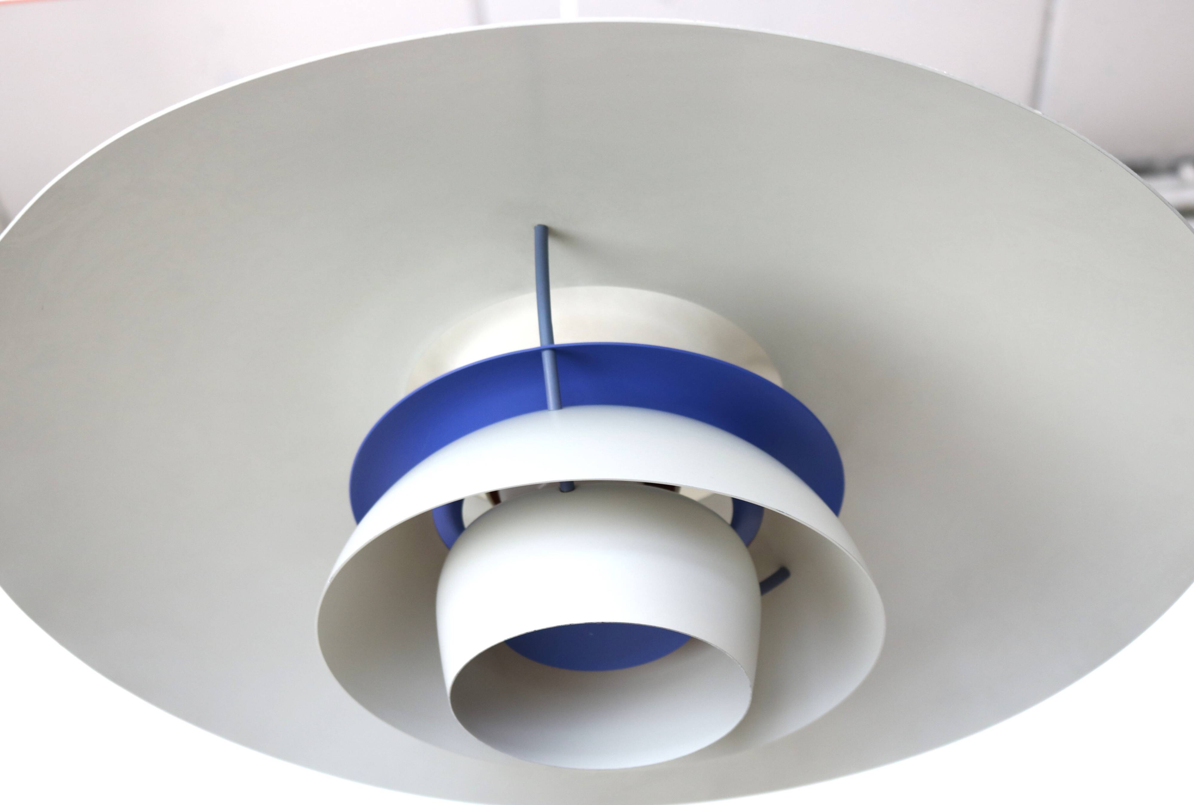 The Real Danish - PH5 Pendant Lamp - Original White Color - Louis Poulsen