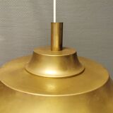 Hanging lamp in solid brass 1970s Denmark