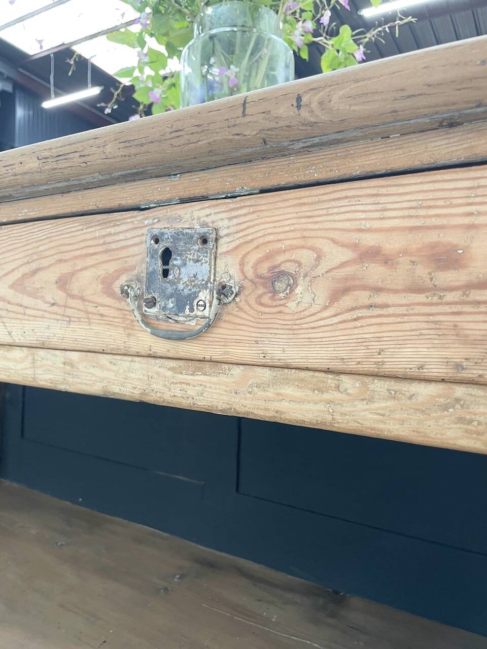 XXL oak and pine counter 350cm