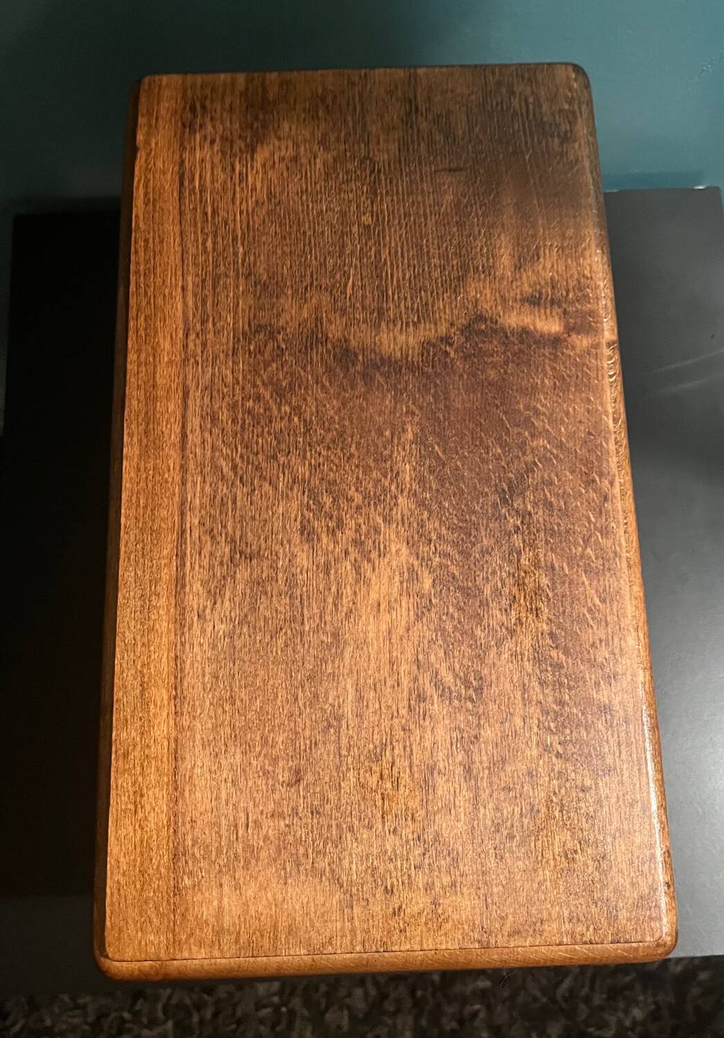 Small wooden stool or footrest