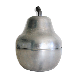 Vintage pear ice bucket made in italy, 1970s