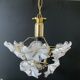 Lustre fleurs blanches
