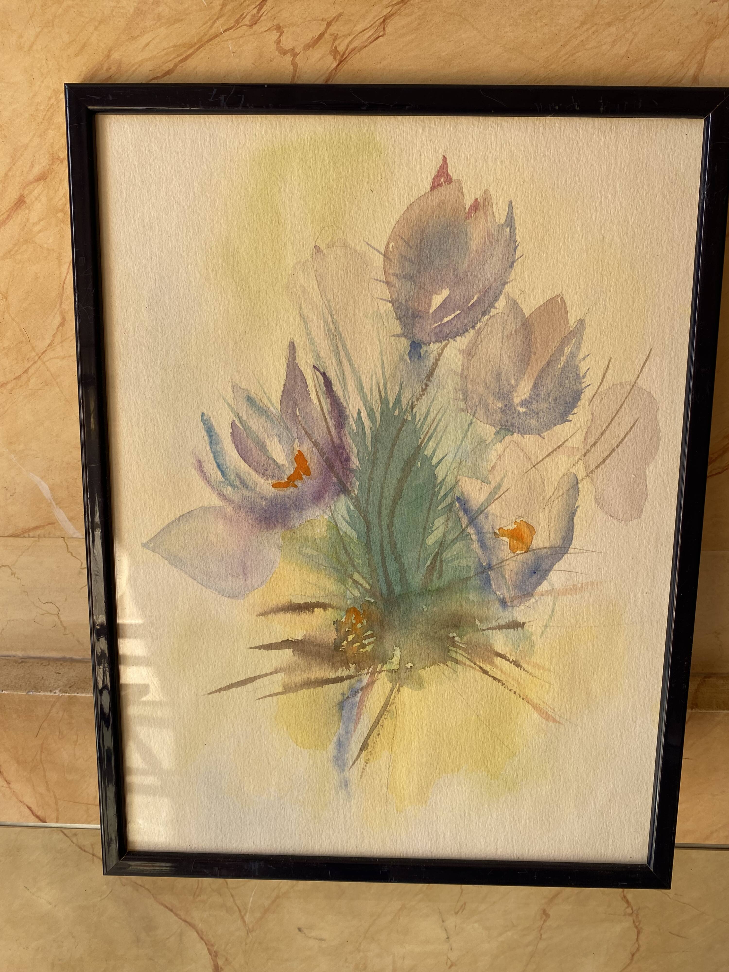 Watercolors vintage