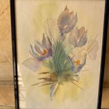 Aquarelles vintage