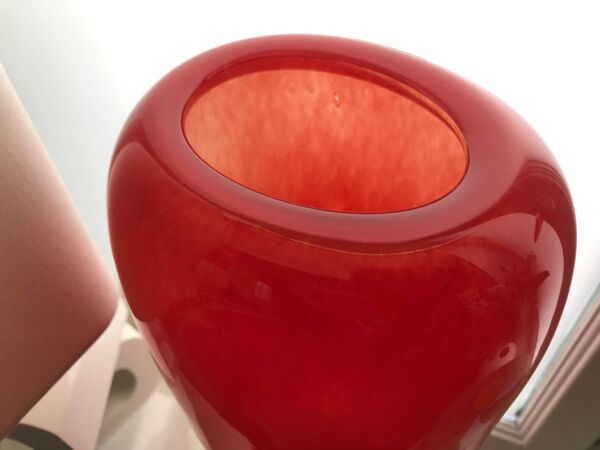 Grand Vase • Verre • Henry Dean • 1980