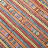 4x7 Handmade Wool Turkish Vintage Kilim Rug, 136x201Cm SK 32979