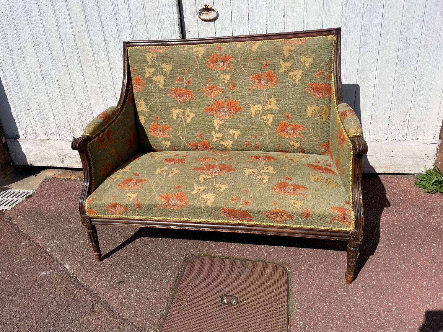 Louis XVI style bench