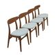 Set of four chairs CH30, Danish design, 1960s, designer: Hans J. Wegner