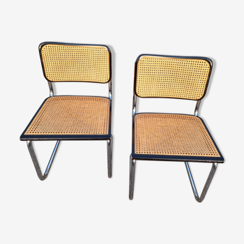 Paire dechaises Marcel Breuer cesca B32 italy