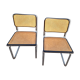 Paire dechaises Marcel Breuer cesca B32 italy