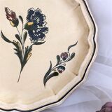 Assiette décorative de Salins France  décor Epinal     25,5 cm