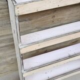 Burmese teak wall shelf