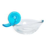 Cendrier canard en verre