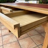 Solid oak design desk 1960