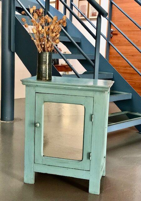 Armoire vitrine de toilette à poser