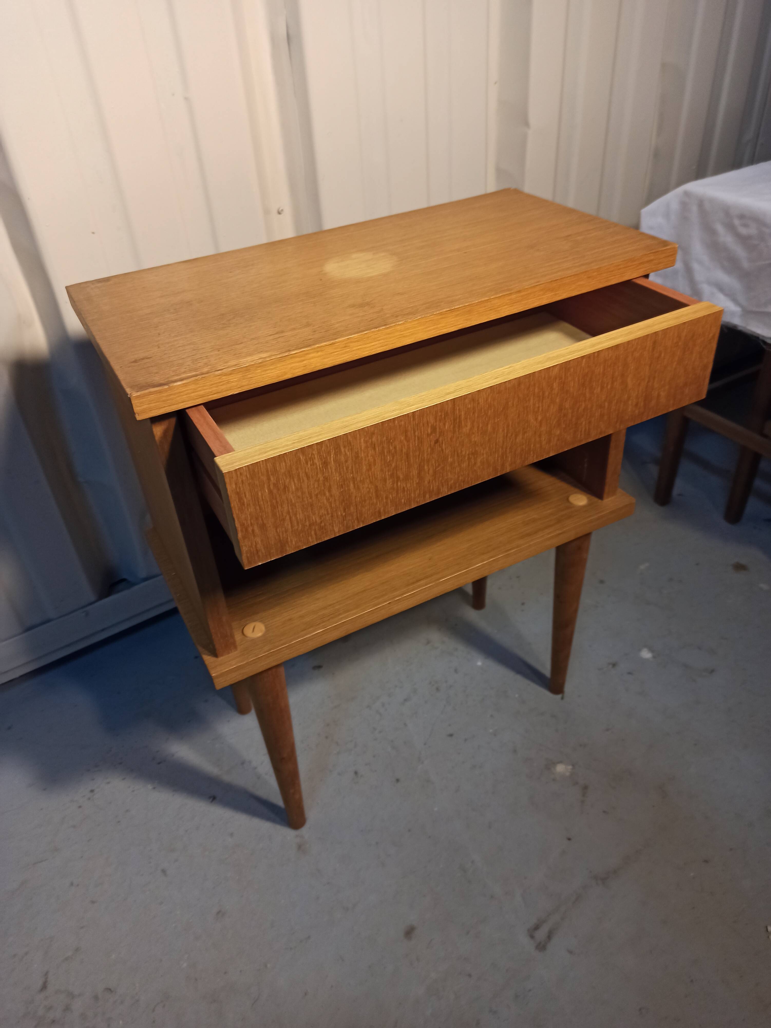 Bedside table from the 50s-60s a drawer
