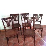 Set of 5 bistro chairs