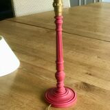 Red lamp base