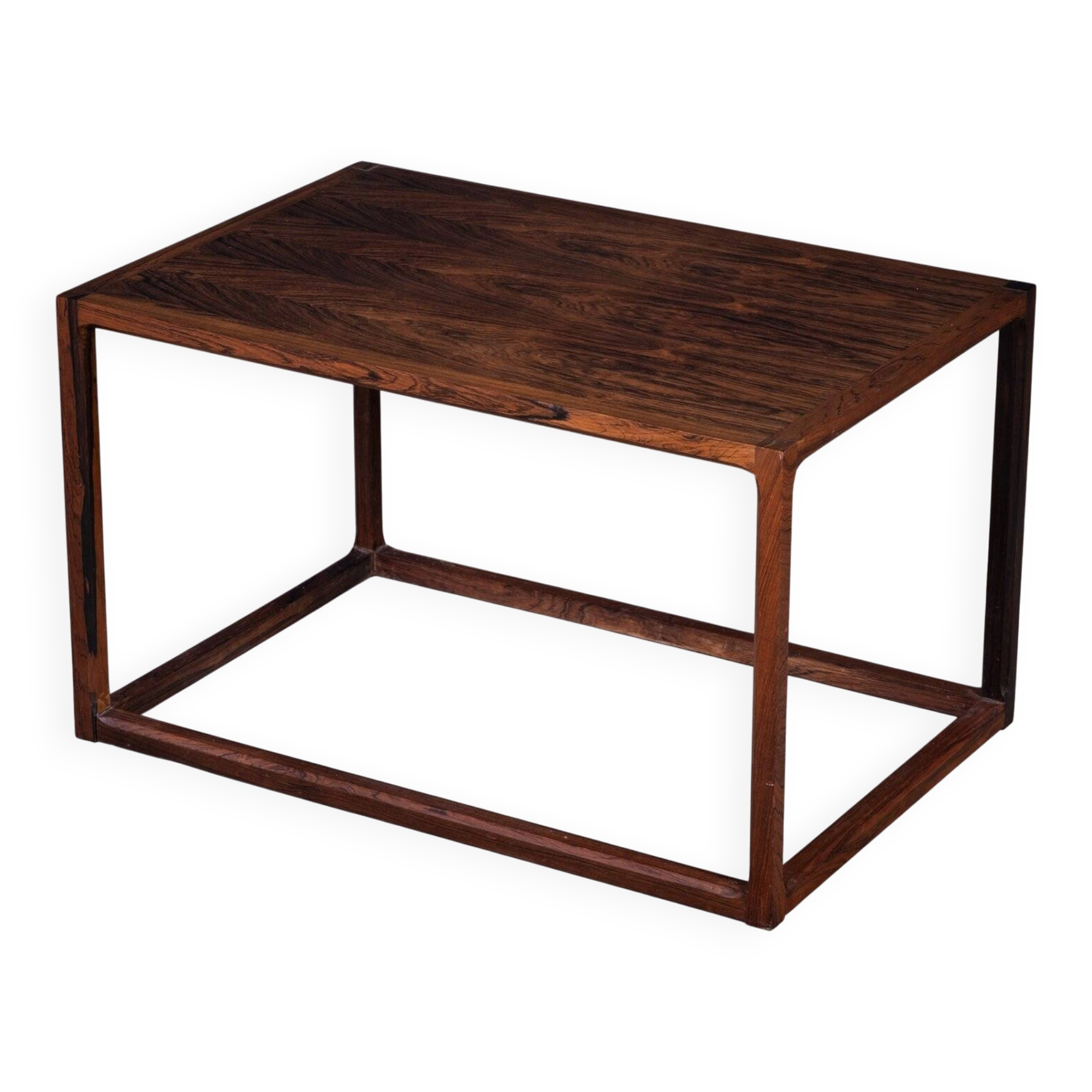 Vintage Coffee Table in Rosewood by Aksel Kjersgaard, 1960s