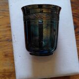 Christofle towel cup and ring box