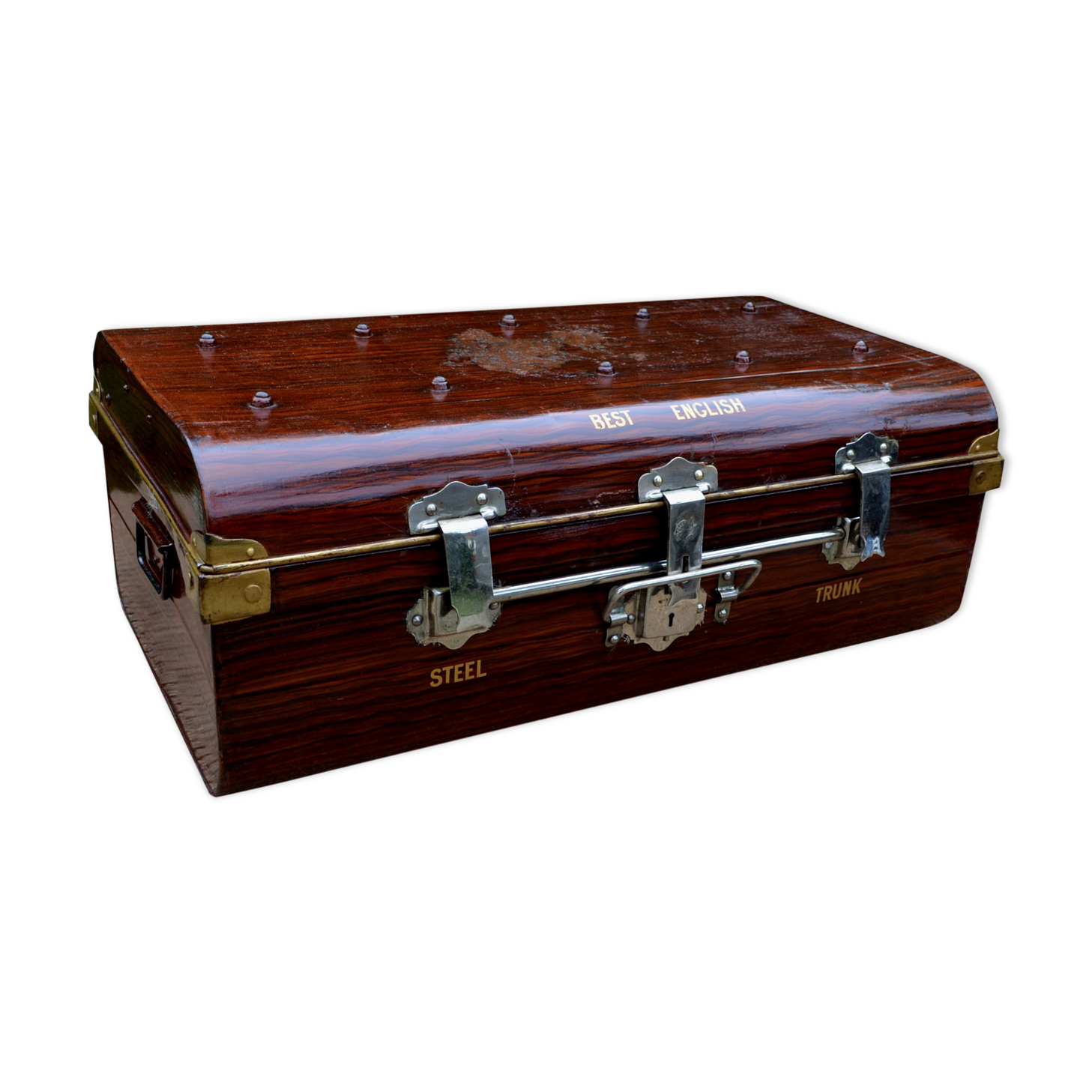 Painted metal case