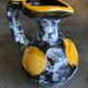 Ceramic pitcher fat lava from vallauris 14.5 cm