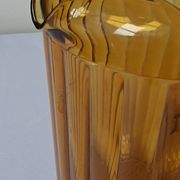 Vintage amber polycarbonate jug