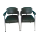 Paire de fauteuils de bureau années 50