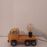Sanson vintage metal truck toy lamp