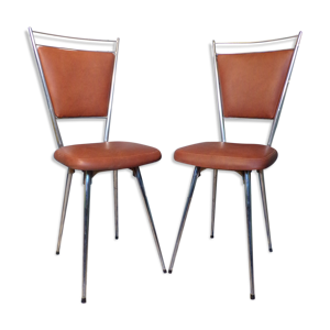 Paire de chaises vintage