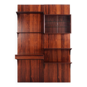 Rosewood system bookcase, Danish design, 1960s, designer: Poul Cadovius