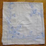 Hand-embroidered tablecloth