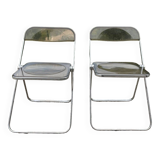Plia chairs by Giancarlo Piretti for Castelli