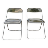 Chaises Plia par Giancarlo Piretti pour Castelli