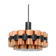 Copper lamp by Werner Schou for Coronell Elektro, 1970s