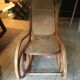 Rocking curved wooden flesh early 20th century
