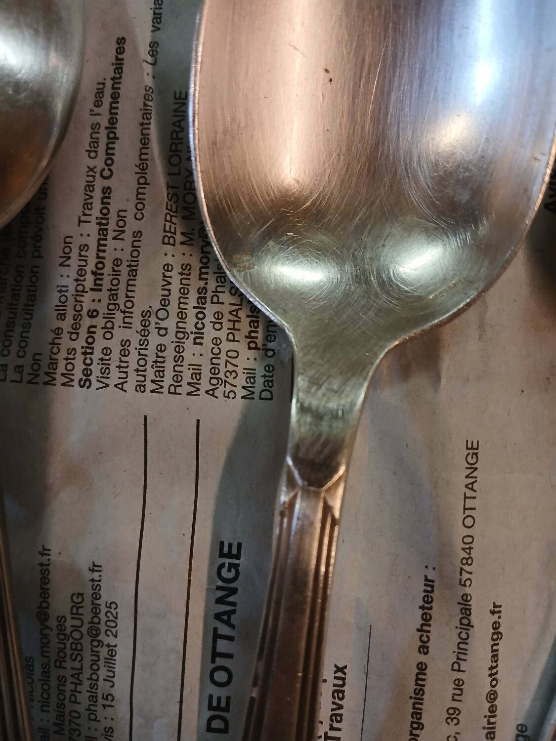 Set of 10 antique silver-plated cutlery